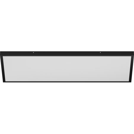 Mexen Brill-S LED Ceiling Panel Surface Mounted 120 x 60 cm, 60W, Neutral - 4000K, 6600 lm, Black - L207-120-060-6040-70