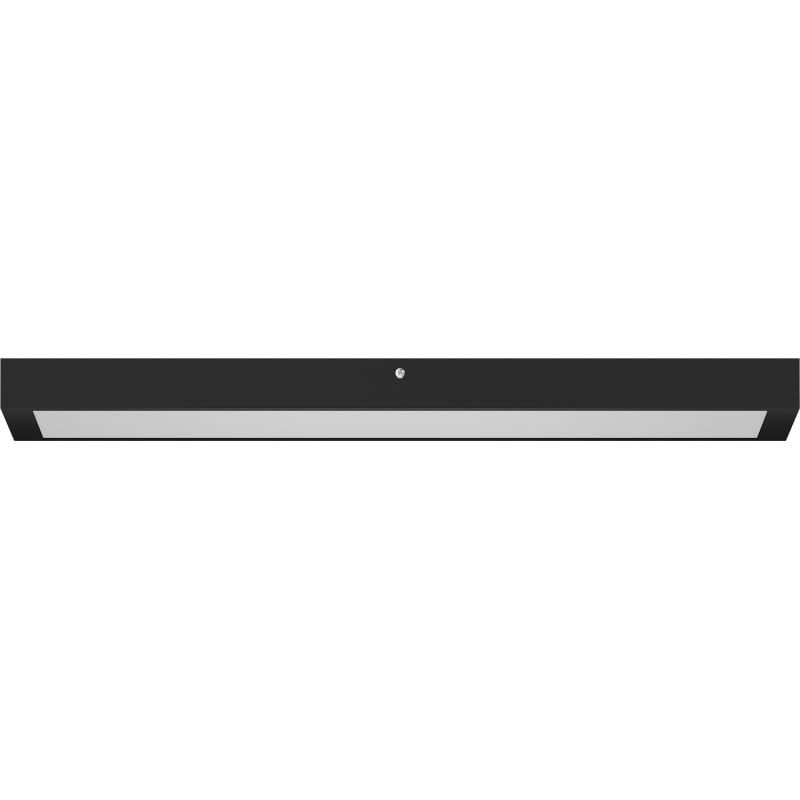 Mexen Brill-S surface-mounted LED ceiling panel 60 x 30 cm, 24W, Neutral - 4000K, 2640 lm, black - L207-060-030-2440-70