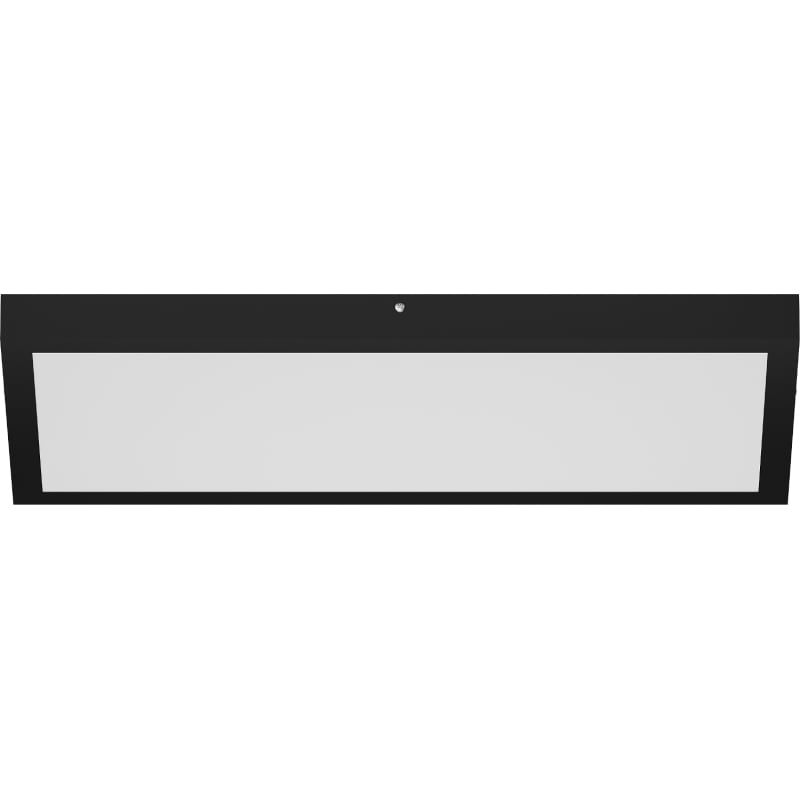 Mexen Brill-S surface-mounted LED ceiling panel 60 x 30 cm, 24W, Neutral - 4000K, 2640 lm, black - L207-060-030-2440-70