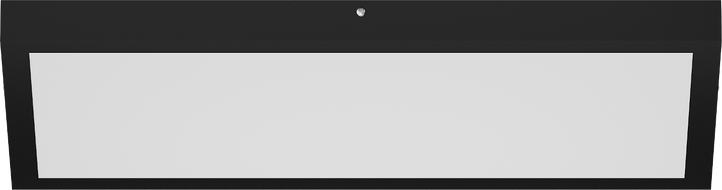 Mexen Brill-S surface-mounted LED ceiling panel 60 x 30 cm, 24W, Neutral - 4000K, 2640 lm, black - L207-060-030-2440-70