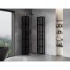 Mexen Mist-F Duo 80 x 80 cm Folding Shower Enclosure, Black Grid, Black - 8A6-080L-080P-70-77