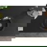 Mexen Diego 1-compartment granite sink with a kitchen mixer tap Rita, Black - 6512-77-670300-00