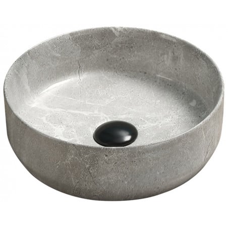 Mexen Felicia countertop basin 39 x 39 cm, grey stone - 21363962