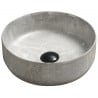 Mexen Felicia countertop basin 39 x 39 cm, grey stone - 21363962