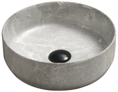 Mexen Felicia countertop washbasin 39 x 39 cm, gray stone - 21363962