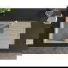 Mexen Bruno 1-compartment granite sink with a drip tray and kitchen mixer tap Rita, Beige - 6513-69-670300-69