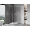 Mexen Mist L Pentagonal Shower Enclosure Hinged 100 x 100 cm, Transparent, Chrome - 8A8L-100-100-01-00