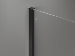 Mexen wall strip for shower wall 8 mm, black - 800-00-70