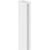 Mexen wall-mounted strip for 10 mm shower wall, white - 800-00-20-X