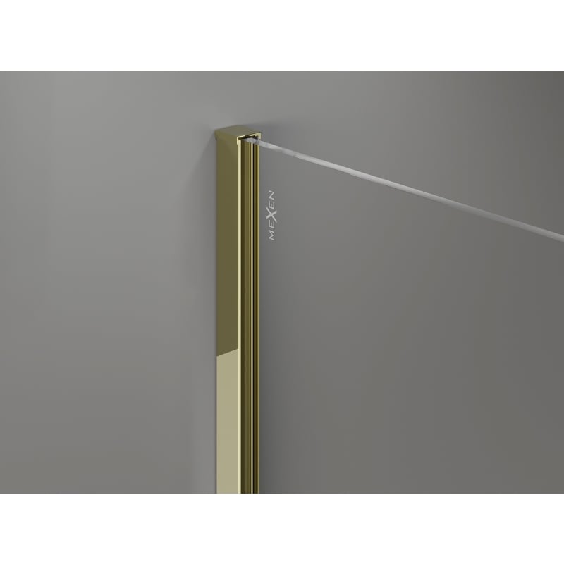 Mexen adhesive strip for shower wall 10 mm, gold - 800-00-50-X
