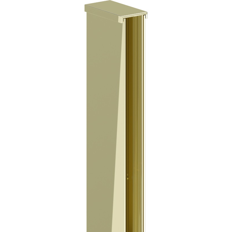 Mexen adhesive strip for shower wall 10 mm, gold - 800-00-50-X