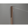Mexen wall profile for 10 mm shower wall, rose gold - 800-00-60-X