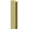 Mexen wall profile for 10 mm shower wall, brushed gold - 800-00-55-X