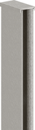 Mexen wall profile for 10 mm shower wall, brushed nickel - 800-00-97-X
