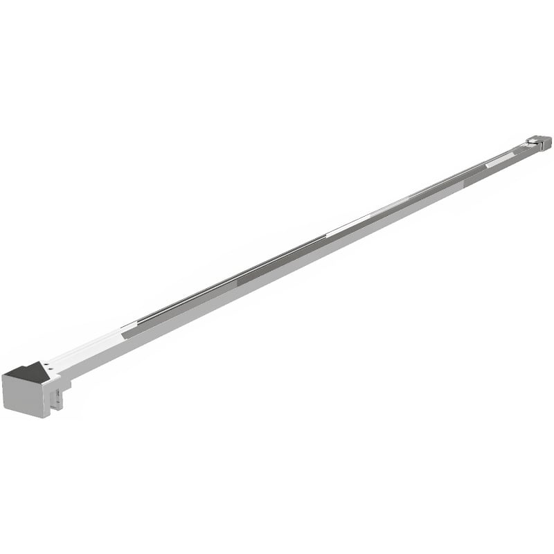 Mexen straight bracket for a 10 mm shower wall, chrome - 830-10-01