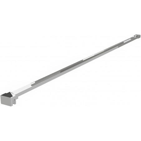 Mexen straight bracket for a 10 mm shower wall, chrome - 830-10-01