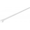 Mexen simple bracket for 10 mm shower wall, white - 830-10-20