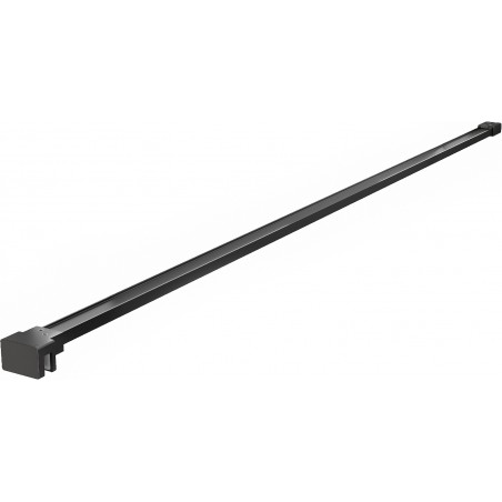 Mexen simple bracket for a 10 mm shower wall, black - 830-10-70