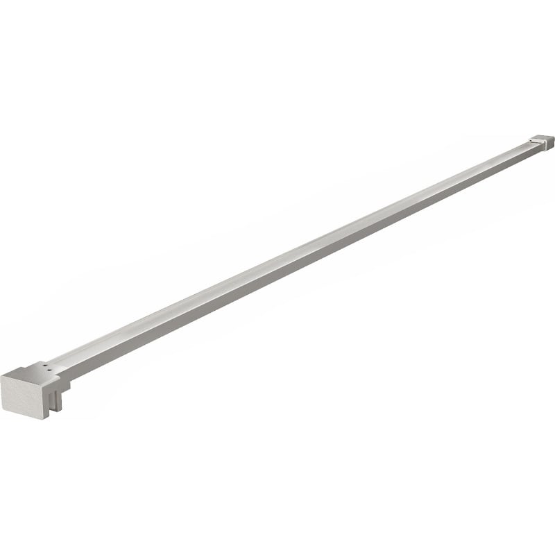 Mexen simple support for 10 mm shower screen, brushed nickel - 830-10-97
