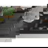 Mexen Bruno 1-compartment granite sink with a drip tray and kitchen mixer tap Rita, spotted black - 6513-76-670300-70