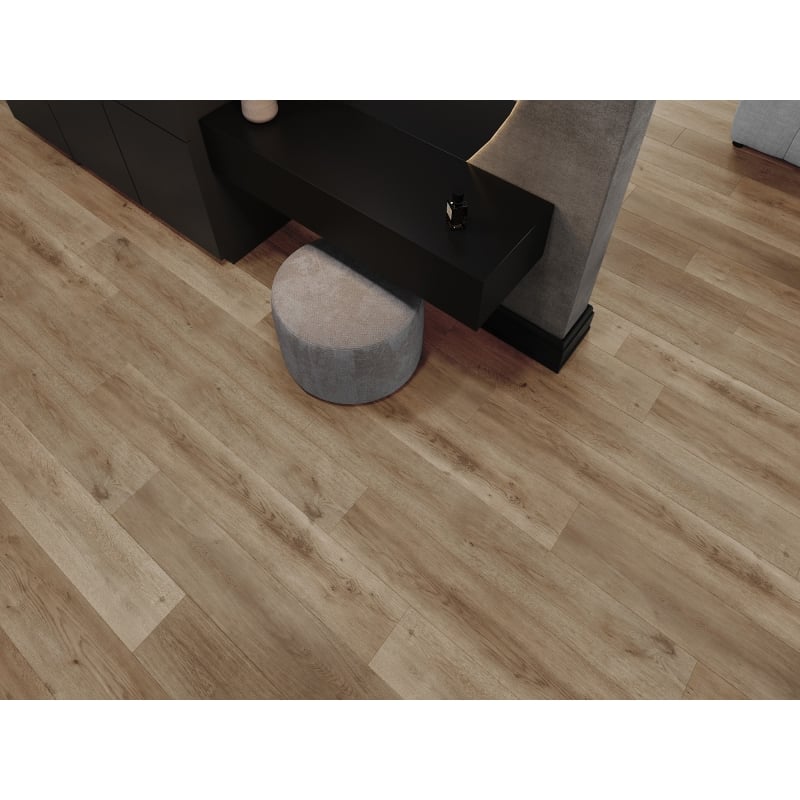 Mexen Spirit Lake sample of LVT Dryback vinyl panels 2.5 mm, PVC underlay, 4 V-Groove, Oak - F1301-S