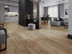 Mexen Spirit Lake sample of LVT Dryback vinyl panels 2.5 mm, PVC underlay, 4 V-Groove, Oak - F1301-S