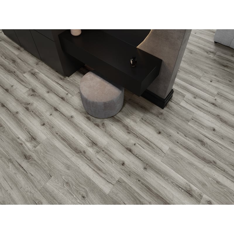 Mexen Ontario sample of LVT Dryback 2.5 mm vinyl panels, PVC underlay, 4 V-Groove, Oak - F1303-S