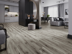 Mexen Ontario sample of LVT Dryback 2.5 mm vinyl panels, PVC underlay, 4 V-Groove, Oak - F1303-S