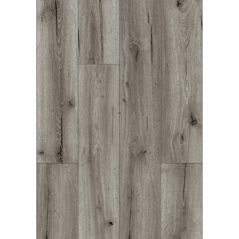 Mexen Ontario sample of LVT Dryback 2.5 mm vinyl panels, PVC underlay, 4 V-Groove, Oak - F1303-S