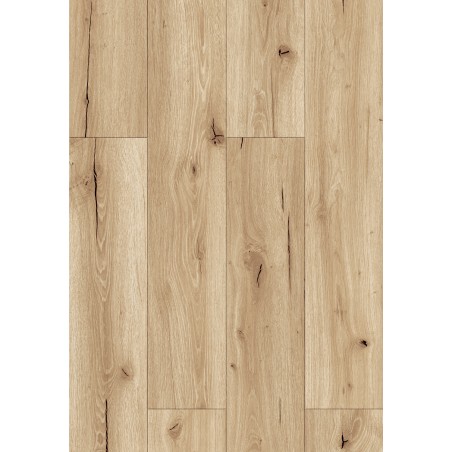 Mexen Buffalo sample of LVT vinyl panels Dryback 2.5 mm, PVC underlayment, 4 V-Groove, Oak - F1307-S