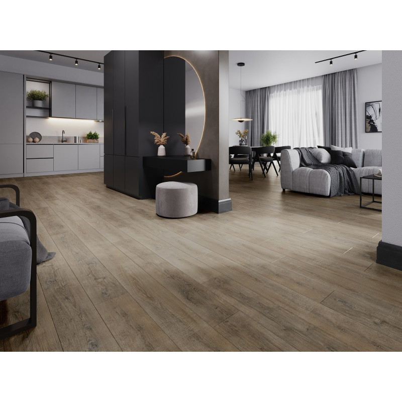 Mexen Casa Grande sample of LVT Dryback vinyl panels 2.5 mm, PVC backing, 4 V-Groove, Oak - F1314-S