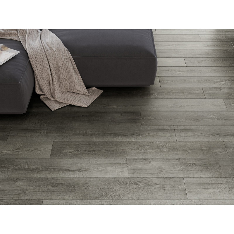 Mexen New Albany sample of LVT Dryback vinyl panels 2.5 mm, PVC underlay, 4 V-Groove, Oak - F1317-S