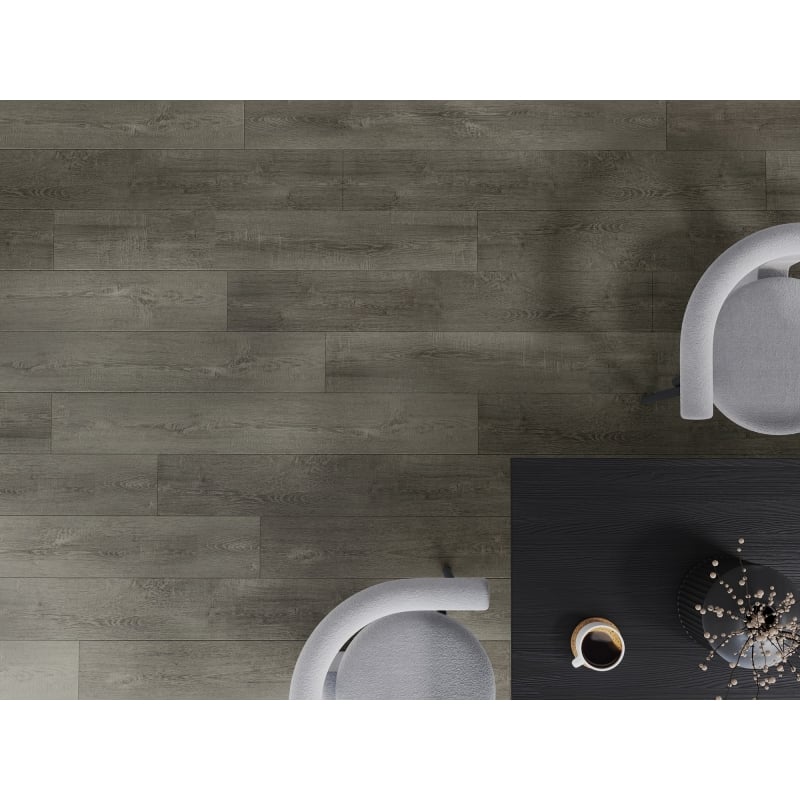 Mexen New Albany sample of LVT Dryback vinyl panels 2.5 mm, PVC underlay, 4 V-Groove, Oak - F1317-S