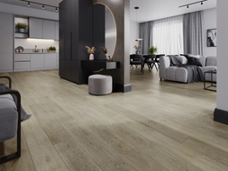 Mexen Jasper sample of LVT Dryback 2.5 mm vinyl panels, PVC substrate, 4 V-Groove, Oak - F1318-S