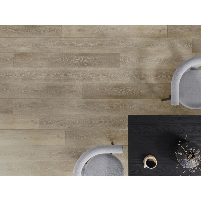 Mexen Jasper sample of LVT Dryback 2.5 mm vinyl panels, PVC substrate, 4 V-Groove, Oak - F1318-S