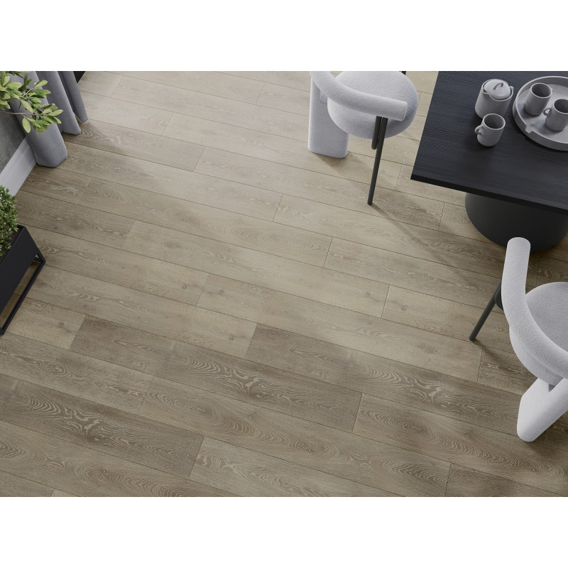 Mexen Jasper sample of LVT Dryback 2.5 mm vinyl panels, PVC substrate, 4 V-Groove, Oak - F1318-S