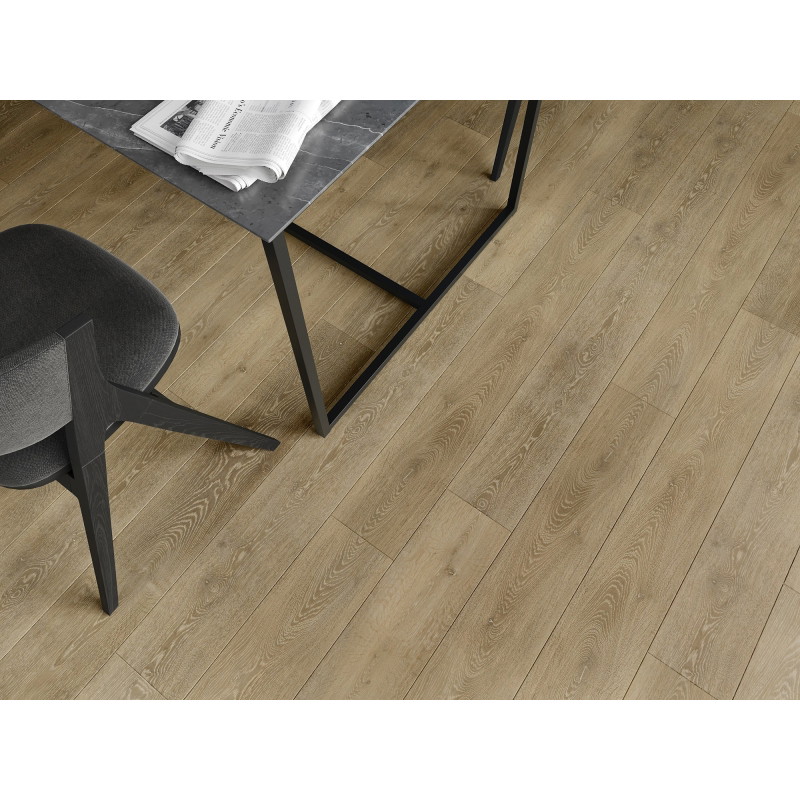 Mexen Alabama sample of LVT vinyl panels Dryback 2.5 mm, PVC backing, 4 V-Groove, Oak - F1319-S