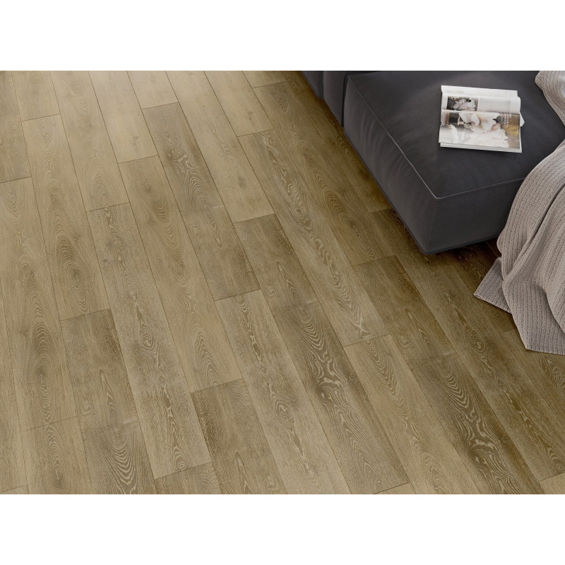 Mexen Alabama sample of LVT vinyl panels Dryback 2.5 mm, PVC backing, 4 V-Groove, Oak - F1319-S