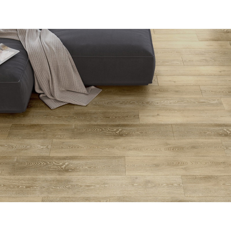 Mexen Alabama sample of LVT vinyl panels Dryback 2.5 mm, PVC backing, 4 V-Groove, Oak - F1319-S
