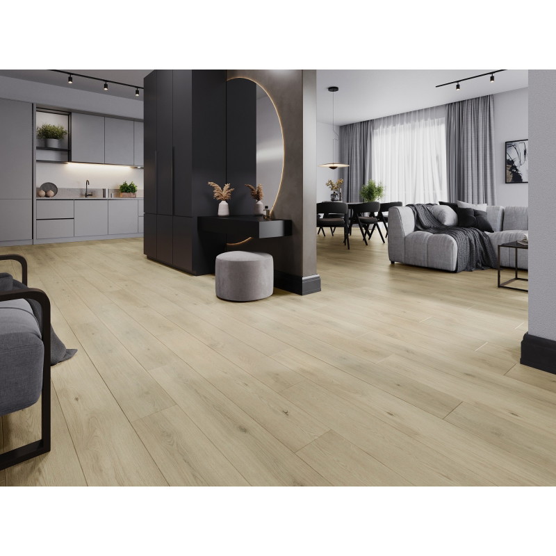 Mexen Calera sample of LVT Dryback vinyl panels 2.5 mm, PVC backing, 4 V-Groove, Oak - F1320-S