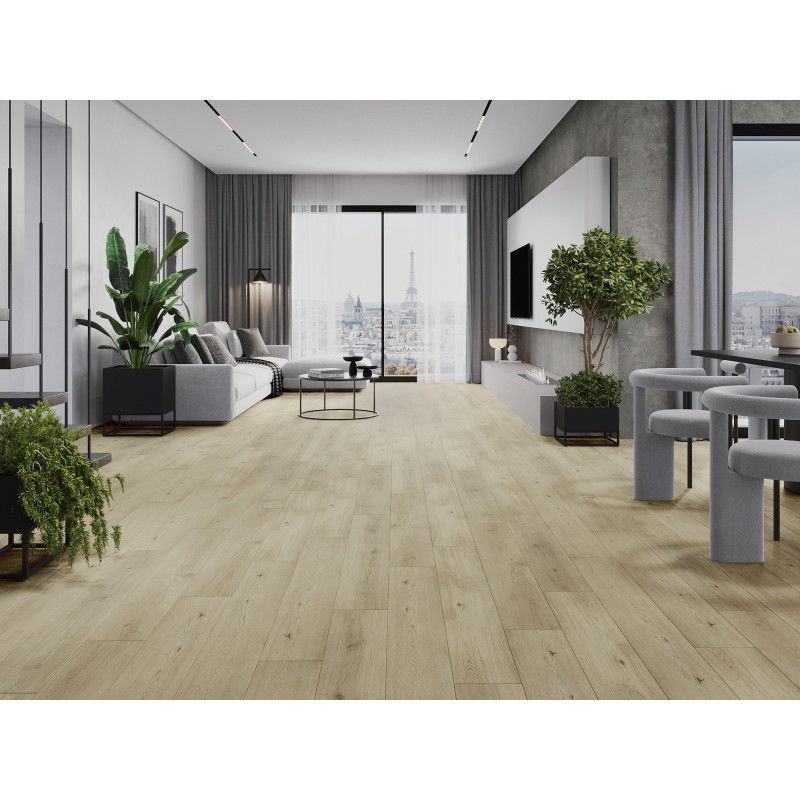 Mexen Calera sample of LVT Dryback vinyl panels 2.5 mm, PVC backing, 4 V-Groove, Oak - F1320-S