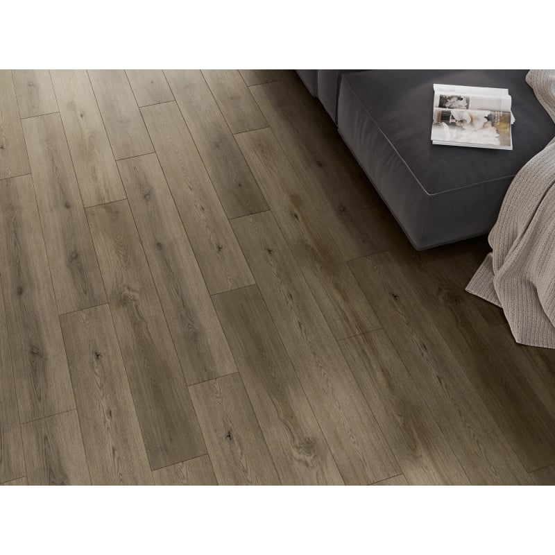 Mexen Perry sample of LVT Dryback 2.5 mm vinyl panels, PVC underlay, 4 V-Groove, Oak - F1321-S