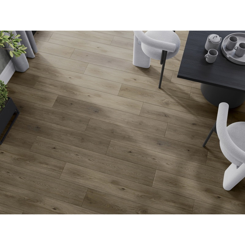 Mexen Perry sample of LVT Dryback 2.5 mm vinyl panels, PVC underlay, 4 V-Groove, Oak - F1321-S