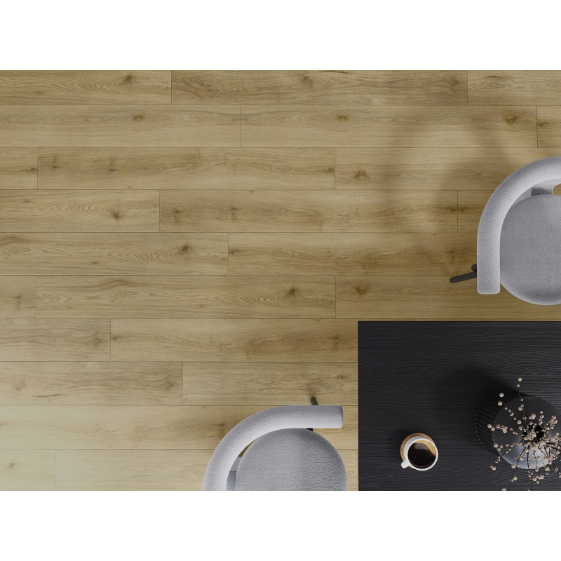 Mexen Charter Oak sample of LVT vinyl panels Dryback 2.5 mm, PVC underlay, 4 V-groove, Oak - F1322-S
