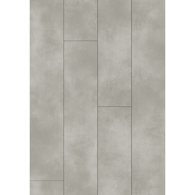 Mexen Imperial Grey  LVT Dryback Vinyl Panel Sample 2.5 mm, PVC Underlay, 4 V-Groove, Concrete - F1354-S