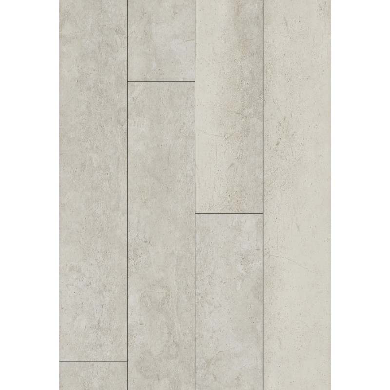 Mexen Baltic Grey LVT Dryback Vinyl Panel Sample 2.5 mm, PVC Underlay, 4 V-Groove, Travertine - F1358-S