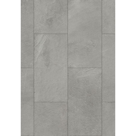Mexen Grey Leaf sample of LVT 2.5 mm Dryback vinyl panels, PVC substrate, 4-sided V-Groove, Slate - F1463-S