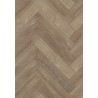 Mexen Windsor sample of vinyl panels herringbone LVT Dryback 2.5 mm, PVC underlay, 4 V-Groove, Oak - F1467-S