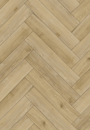 Mexen Charter Oak sample herringbone LVT Dryback 2.5 mm vinyl panels, PVC backing, 4 V-Groove, Oak - F1469-S