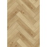 Mexen Anniston sample of herringbone LVT Dryback vinyl panels 2.5 mm, PVC underlay, 4 V-Groove, Oak - F1471-S
